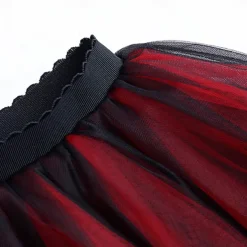 Retro Vintage 1950s Petticoat Hoop Skirt Tutu Under Skirt A-Line Fancy Dress Girls' Masquerade Party Evening Wear Cocktail Party Tea Party Kid's Skirt