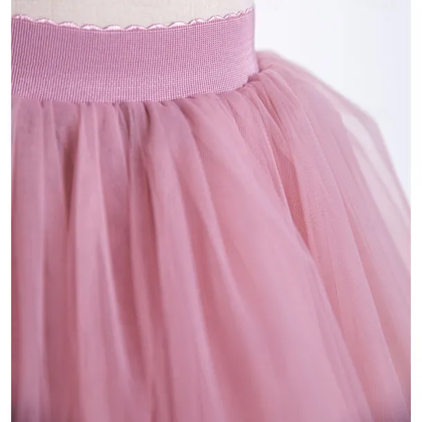 Retro Vintage 1950s Petticoat Hoop Skirt Tutu Under Skirt A-Line Fancy Dress Girls' Masquerade Party Evening Wear Cocktail Party Tea Party Kid's Skirt