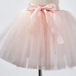 Retro Vintage 1950s Petticoat Hoop Skirt Tutu Under Skirt A-Line Fancy Dress Girls' Masquerade Party Evening Wear Cocktail Party Tea Party Kid's Skirt