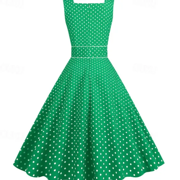 Retro Vintage 1950s Rockabilly Dress Swing Dress Polka Dot Fancy Dress Women's Carnival Masquerade Daily Wear Bachelorette Party Adults' Dress Homecoming Dresses