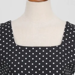Retro Vintage 1950s Rockabilly Dress Swing Dress Polka Dot Fancy Dress Women's Carnival Masquerade Daily Wear Bachelorette Party Adults' Dress Homecoming Dresses