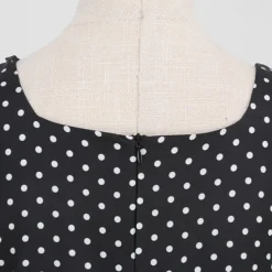 Retro Vintage 1950s Rockabilly Dress Swing Dress Polka Dot Fancy Dress Women's Carnival Masquerade Daily Wear Bachelorette Party Adults' Dress Homecoming Dresses