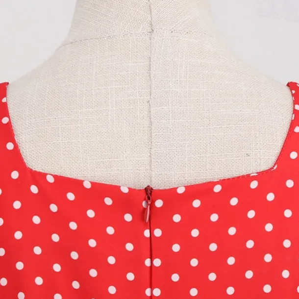 Retro Vintage 1950s Rockabilly Dress Swing Dress Polka Dot Fancy Dress Women's Carnival Masquerade Daily Wear Bachelorette Party Adults' Dress Homecoming Dresses