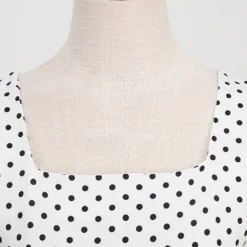 Retro Vintage 1950s Rockabilly Dress Swing Dress Polka Dot Fancy Dress Women's Carnival Masquerade Daily Wear Bachelorette Party Adults' Dress Homecoming Dresses