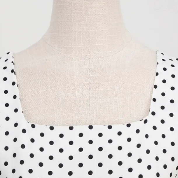 Retro Vintage 1950s Rockabilly Dress Swing Dress Polka Dot Fancy Dress Women's Carnival Masquerade Daily Wear Bachelorette Party Adults' Dress Homecoming Dresses