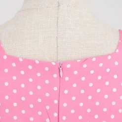 Retro Vintage 1950s Rockabilly Dress Swing Dress Polka Dot Fancy Dress Women's Carnival Masquerade Daily Wear Bachelorette Party Adults' Dress Homecoming Dresses