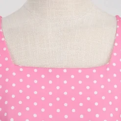 Retro Vintage 1950s Rockabilly Dress Swing Dress Polka Dot Fancy Dress Women's Carnival Masquerade Daily Wear Bachelorette Party Adults' Dress Homecoming Dresses