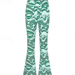 Retro Vintage 1960s 1970s Trousers Bell Bottom Pants Flared Trousers Hippie Fancy Dress Women's Daily Wear Pride Parade Pride Month Adults' Pants