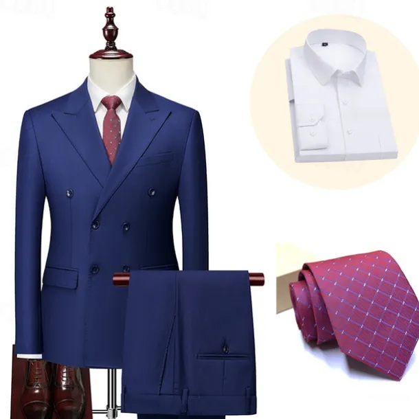 Retro Vintage 1920s Suits & Blazers Gentleman Fancy Dress Men's Masquerade Party / Evening Bachelorette Party Adults' Coat Pants