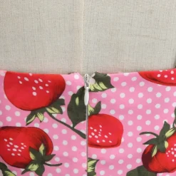 Retro Vintage 1950s Vacation Dress Swing Dress Flare Dress Strawberry Fancy Dress Women's Masquerade Casual Daily Bachelorette Party Adults' Dress Homecoming Dresses