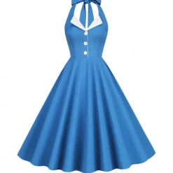 Retro Vintage 1950s Vacation Dress Dress Flare Dress Fancy Dress Women's Carnival Masquerade Daily Wear Date Bachelorette Party Adults' Dress Homecoming Dresses
