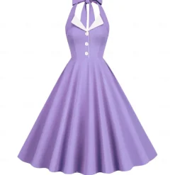 Retro Vintage 1950s Vacation Dress Dress Flare Dress Fancy Dress Women's Carnival Masquerade Daily Wear Date Bachelorette Party Adults' Dress Homecoming Dresses