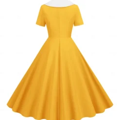Retro Vintage 1950s Vintage Dress Swing Dress Flare Dress Fancy Dress Women's Carnival Masquerade Casual Daily Bachelorette Party Adults' Dress Homecoming Dresses