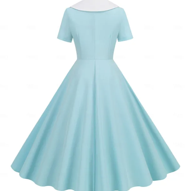 Retro Vintage 1950s Vintage Dress Swing Dress Flare Dress Fancy Dress Women's Carnival Masquerade Casual Daily Bachelorette Party Adults' Dress Homecoming Dresses