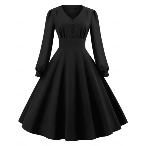 Retro Vintage 1950s Vintage Dress Cocktail Dress Swing Dress Flare Dress Fancy Dress Women's Masquerade Party / Evening Bachelorette Party Adults' Dress Homecoming Dresses