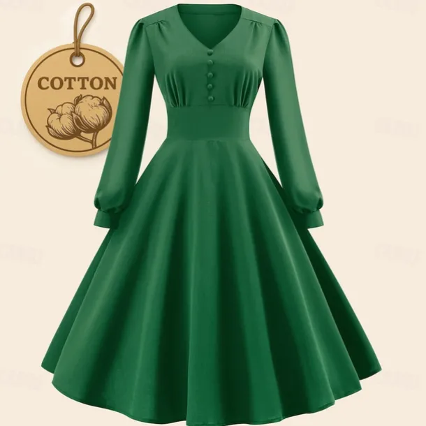 Retro Vintage 1950s Vintage Dress Cocktail Dress Swing Dress Flare Dress Fancy Dress Women's Masquerade Party / Evening Bachelorette Party Adults' Dress Homecoming Dresses