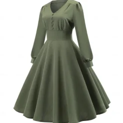 Retro Vintage 1950s Vintage Dress Cocktail Dress Swing Dress Flare Dress Fancy Dress Women's Masquerade Party / Evening Bachelorette Party Adults' Dress Homecoming Dresses