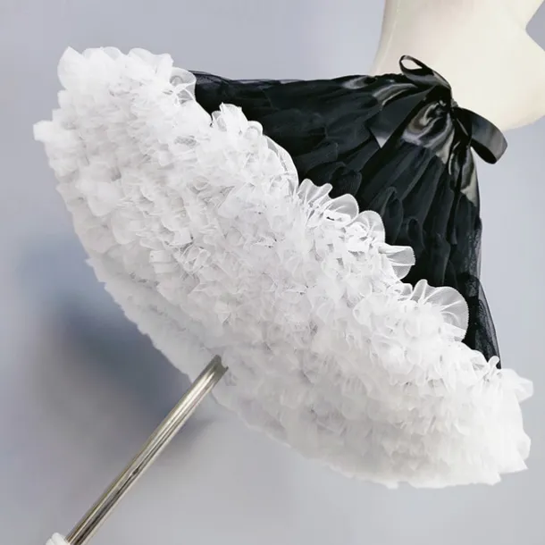 Retro Vintage Sweet Lolita 1950s Short / Mini Petticoat Hoop Skirt Tutu Under Skirt Princess Fancy Dress Women's Carnival Masquerade Performance Party Tea Party Adults' Skirts