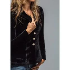 Retro Vintage Western 1980s Coat Jacket Velvet Blazer Slim Fit Fancy Dress Men's Masquerade Casual Pride Parade Pride Month Adults' Coat Fall