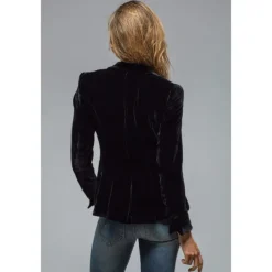 Retro Vintage Western 1980s Coat Jacket Velvet Blazer Slim Fit Fancy Dress Men's Masquerade Casual Pride Parade Pride Month Adults' Coat Fall