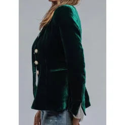 Retro Vintage Western 1980s Coat Jacket Velvet Blazer Slim Fit Fancy Dress Men's Masquerade Casual Pride Parade Pride Month Adults' Coat Fall