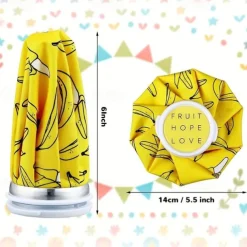 Reusable Ice Pack Cold And Hot Use Hot Water Bag Kids Adults Cold Packs For Injuries Relaxation Wisdom Teeth Breastfeeding Tired Eyes, 3 Sizes