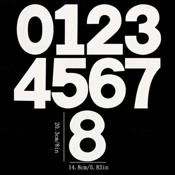 Reusable Molds For Cakes Number Design PET Baking Cake Decorating Tool Wedding Birthday Baking Pastry Confectionery Accessories