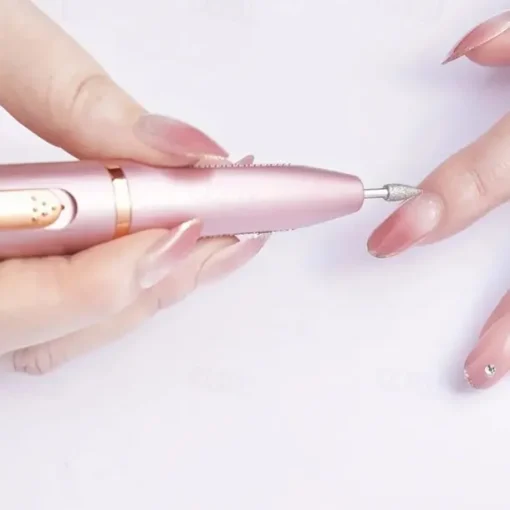 Revamp Your Nails with this Electric Mini Manicure Pen & Multi-Head Nail Grinder Set!