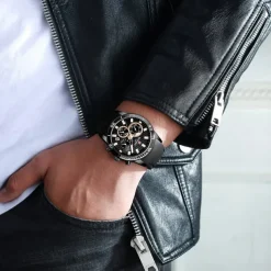 REWARD Men Quartz Watch Fashion Casual Wristwatch Luminous Calendar Chronograph Waterproof Silicone Gel Watch