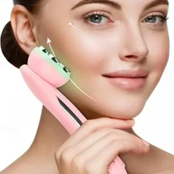 RF Beauty Device 5 In 1 Import Wrinkle Acne Removal Microcurrent Facial Lifting Machine 6 Color Light Therapy Radio Frequency Multifunction Instrument