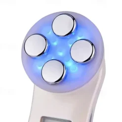RF Beauty Device 5 In 1 Import Wrinkle Acne Removal Microcurrent Facial Lifting Machine 6 Color Light Therapy Radio Frequency Multifunction Instrument