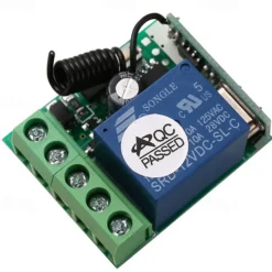 RF Wireless Remote Control Switch relay 433mhz DC 12V 1CH Receiver Module For learning code Transmitter Remote