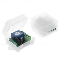 RF Wireless Remote Control Switch relay 433mhz DC 12V 1CH Receiver Module For learning code Transmitter Remote