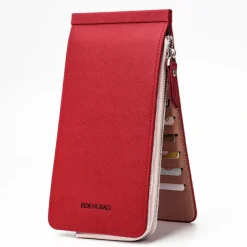 RFID Blocking Bifold Multi Card Case Wallet with Zipper Pocket Men/women Card Holder Wallet