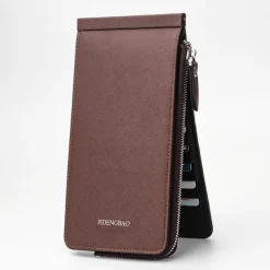RFID Blocking Bifold Multi Card Case Wallet with Zipper Pocket Men/women Card Holder Wallet