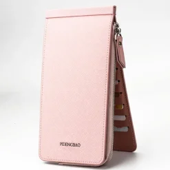 RFID Blocking Bifold Multi Card Case Wallet with Zipper Pocket Men/women Card Holder Wallet