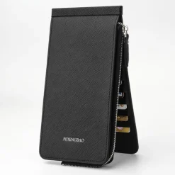 RFID Blocking Bifold Multi Card Case Wallet with Zipper Pocket Men/women Card Holder Wallet