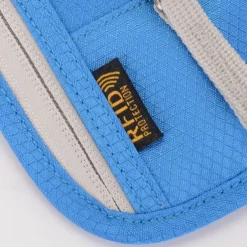 RFID Blocking Passport Holder Travel Wallet Card Bag Shileding Neck Pouch Security Protect Adjusted Strap Faraday Bag