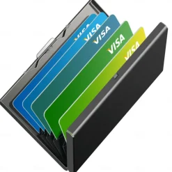 RFID Credit Card Holder Stainless Steel Credit Card Wallet Business Card Holder for Women Men