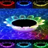 RGB Floating Light Solar LED Pool Light Waterproof Outdoor Garden Light for Swimming Pool Pond Holiday Park Landscape Decoration 1/2 PCS