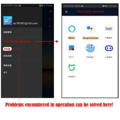 RGB LED Strip Lights Kit, High Brightness 7m 3.5m Strip Lights without Voltage Drop, Samrt WIFI or Bluetooth Controller Music Synchronization Control APP Control Suitable for Family Atmosphere Festivals Music Party