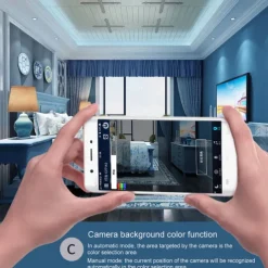 RGB LED Strip Lights Kit, High Brightness 7m 3.5m Strip Lights without Voltage Drop, Samrt WIFI or Bluetooth Controller Music Synchronization Control APP Control Suitable for Family Atmosphere Festivals Music Party