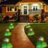RGB Solar Buried Lamp No Wiring Required Automatic Lighting Energy-saving Easy Installation Solar LED Light Outdoor Lawn Lamp Pathway Decor Garden Supplies