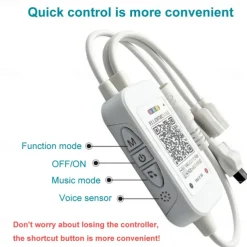 RGB Waterproof Smart Neon Rope Light Kit, Silicone LED Strip Lights 3M, 5M, or 2x5M Bluetooth App Control, Dimmable, Music Sync, Multi-Color, DIY Cuttable