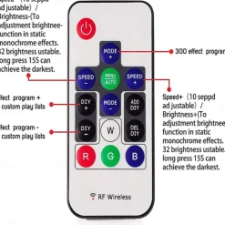 RGBIC Strip Light 5M 10M LED Light Strip 150-300 LEDs 16 Million Dream Color Changing Home Outdoor Decoration Waterproof Christmas