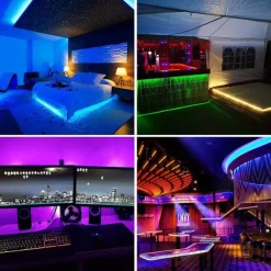 RGBIC Strip Light 5M 10M LED Light Strip 150-300 LEDs 16 Million Dream Color Changing Home Outdoor Decoration Waterproof Christmas