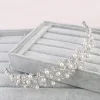 Rhinestone Crown Tiaras / Headwear with Floral 1pc Wedding / Special Occasion / Valentine's Day Headpiece