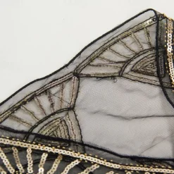 Roaring 20s 1920s Cocktail Dress Cape Wrap Shawls The Great Gatsby Wedding Guest Sequins Tassel Fringe Fancy Dress Women's Halloween Carnival Masquerade Wedding Wedding Guest Event / Party Adults'