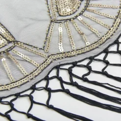 Roaring 20s 1920s Cocktail Dress Cape Wrap Shawls The Great Gatsby Wedding Guest Sequins Tassel Fringe Fancy Dress Women's Halloween Carnival Masquerade Wedding Wedding Guest Event / Party Adults'