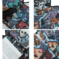 Rococo Overbust Corset Masquerade Overbust Corset Cosplay Tummy Control Push Up Jacquard Jacquard Fancy Dress Women's Royal Masquerade Party Carnival of Venice Adults' Corset